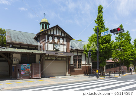 Old Harajuku station station building (before demolition) Old Harajuku station station building (before demolition) 65114597