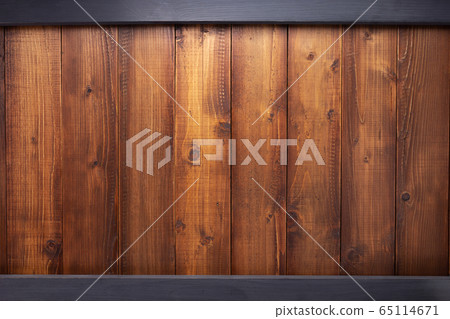 wooden brown and black plank board wooden brown and black plank board 65114671