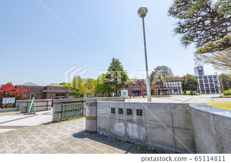 Tottori City, Tottori Prefecture Tottori University in sunny weather 65114811