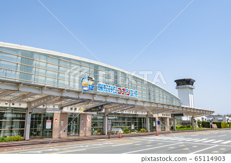 鳥取縣鳥取市鳥取沙丘柯南機場晴天 65114903