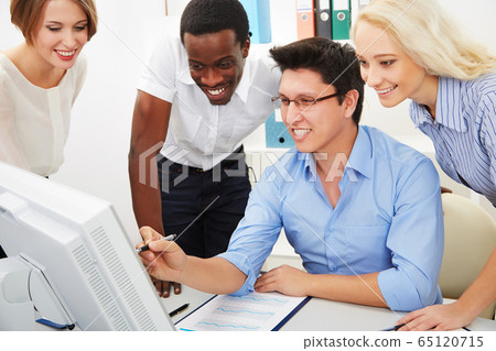 Business people working together. Business people working together. 65120715