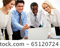 Business people working together. 65120724
