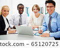 Business people working together. 65120725