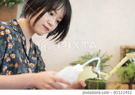 Bonsai girl image Bonsai girl image 65121452