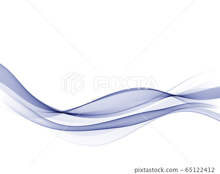 Smooth abstract border wave background, modern futuristic cool layout. Vector illustration Smooth abstract border wave background, modern futuristic cool layout. Vector illustration 65122412