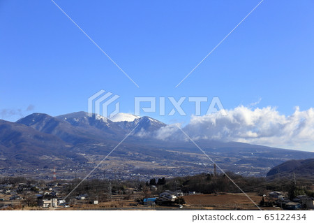 Asama in winter Nagano Prefecture 65122434