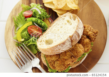 炸雞三明治 65124154