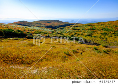 栗駒山（菅川山），百花名山之一，以日本最美麗的山地秋葉而聞名 65125217