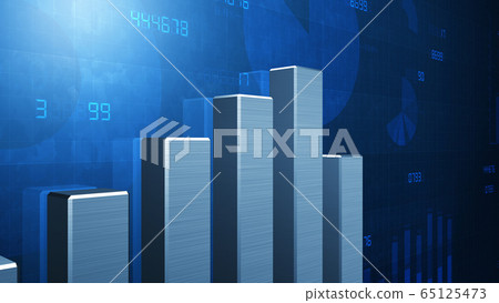 商業經濟財務數據圖表圖文件增長成功3d圖背景回 65125473
