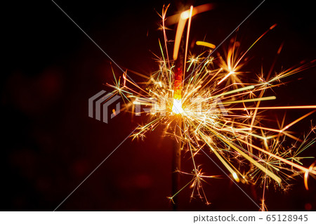 Sparkler background. Christmas and new year 65128945