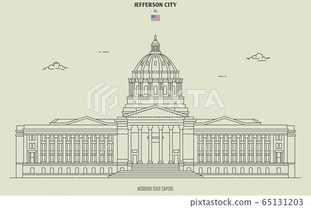 Missouri State capitol in Jefferson City, USA. Missouri State capitol in Jefferson City, USA. 65131203