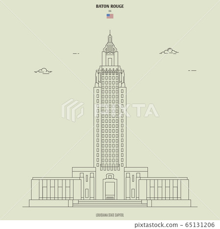 Louisiana State Capitol in Baton Rouge, USA. Louisiana State Capitol in Baton Rouge, USA. 65131206
