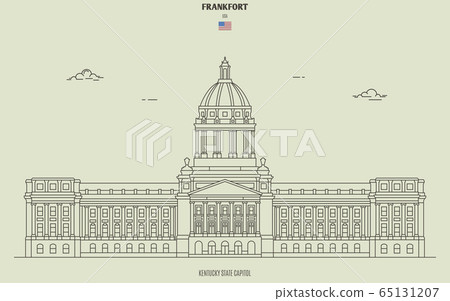 Kentucky State Capitol in Frankfort, USA.  65131207