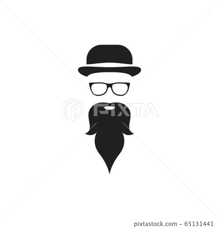 Moustache icon illustration design Moustache icon illustration design 65131441