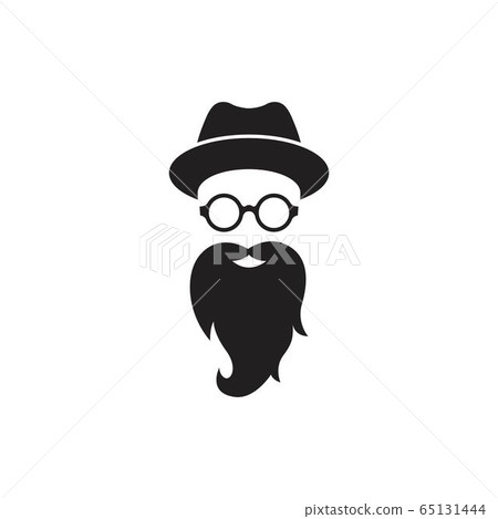 Moustache icon illustration design Moustache icon illustration design 65131444