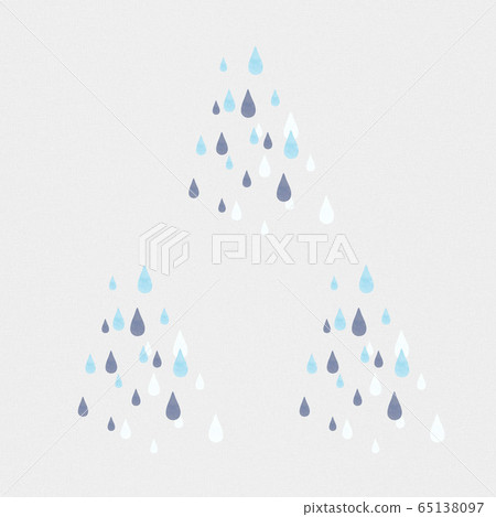 背景 雨季水滴水滴水滴圖案設計可愛的流行水滴素材 插圖素材 圖庫