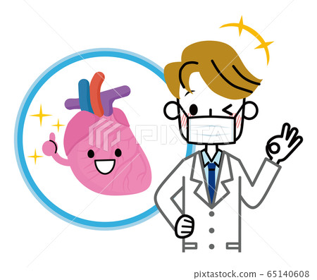 Heart and doctor Heart and doctor 65140608