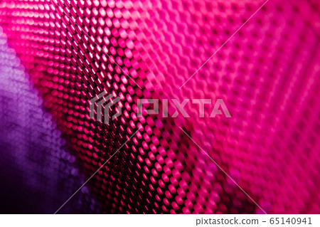 CloseUp LED blurred screen. LED soft focus CloseUp LED blurred screen. LED soft focus 65140941