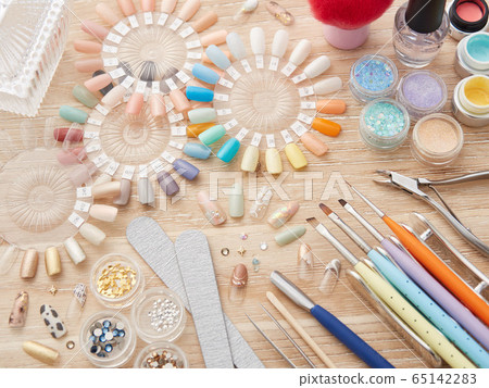 Nail salon image, tool Nail salon image, tool 65142283