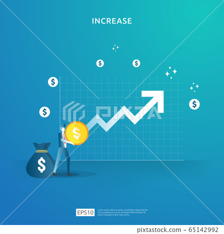 Finance performance concept. business profit Finance performance concept. business profit 65142992
