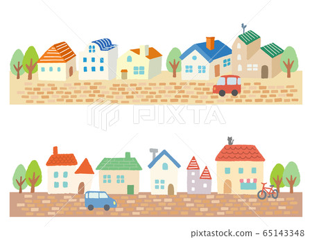 House_town set 65143348