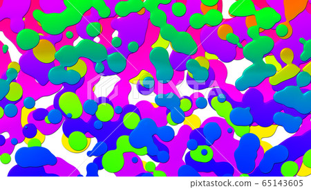 CG Mercury colorful liquid background CG Mercury colorful liquid background 65143605