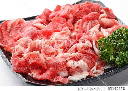 Pork belly thinly sliced Pork belly thinly sliced 65149258