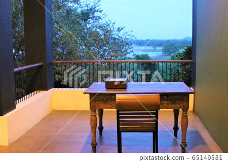 Interior of a luxury hotel in Sri Lanka Interior of a luxury hotel in Sri Lanka 65149581