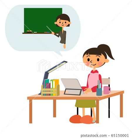 在線課程女孩平板電腦 65150001