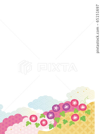 Japanese style background material-summer 2-3 Japanese style background material-summer 2-3 65151697