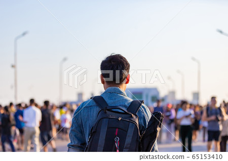 Tourist sightseeing at Bang Pu Recreation Center 65153410