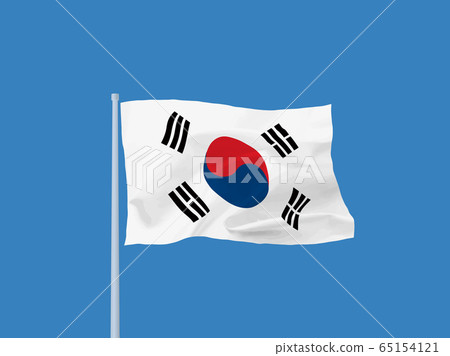 korean flag 65154121