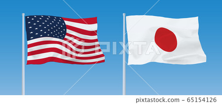 US-Japan flag 65154126