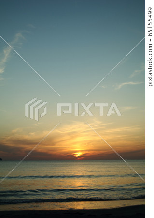 Evening landscape Evening landscape 65155499