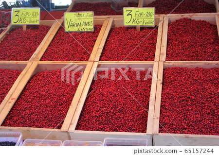 Lingonbury on the Hötorget Square in Stockholm 65157244