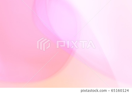 柔和色抽象背景 粉紅色/橙色圖形樣式半透明 65160124
