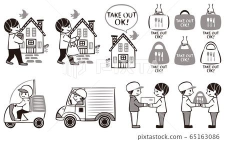 Takeout delivery set 65163086