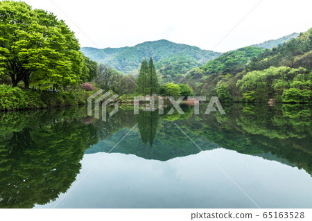 貢江郭水庫的春天 貢江郭水庫的春天 65163528