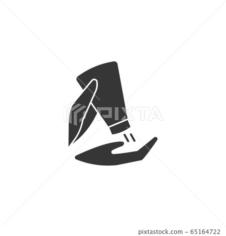 Hand with antiseptic in a bottle and desinfictant liquid Hand with antiseptic in a bottle and desinfictant liquid 65164722