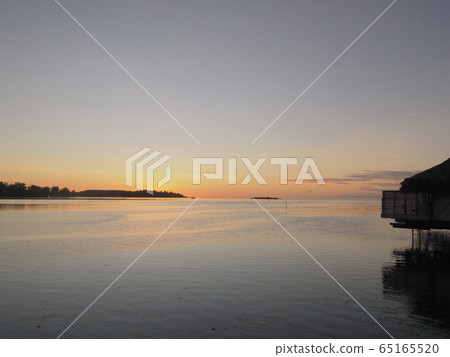 Dusk of Moorea Island 65165520