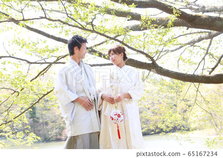 Kimono Photo Wedding White Pure 65167234