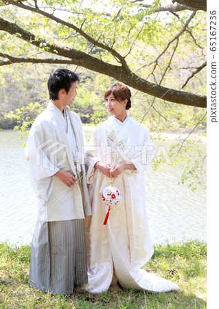 Kimono Photo Wedding White Pure 65167236