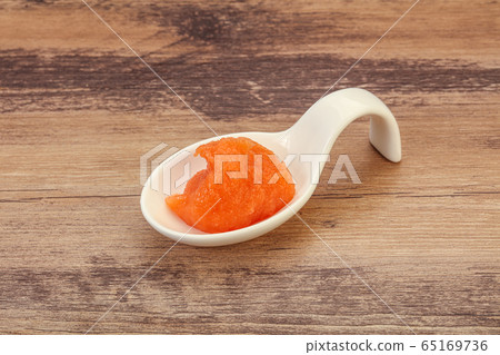 Cod fish roe in the bowl Cod fish roe in the bowl 65169736
