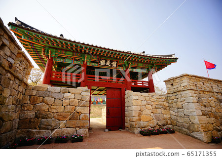 朝鮮王朝建成的全羅南道，木門邑城，全羅南道，全羅南道高門郡 65171355