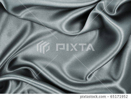 Smooth elegant dark grey silk or satin texture as Smooth elegant dark grey silk or satin texture as 65171952