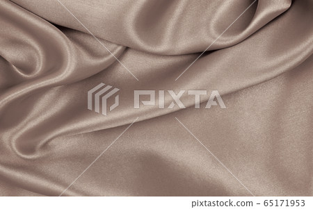 Smooth elegant brown silk or satin texture as Smooth elegant brown silk or satin texture as 65171953