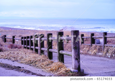 沿海風景鎌倉海灘 65174033