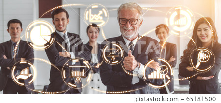 Data Analysis for Business and Finance Concept. 65181500