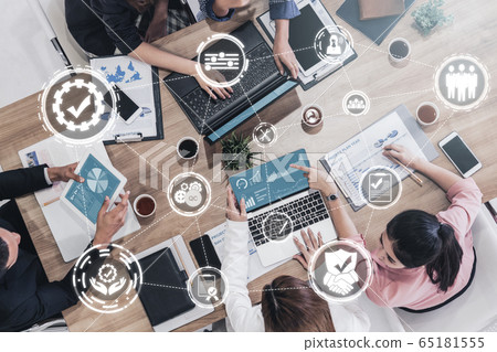 QA Quality Assurance and Quality Control Concept. 65181555