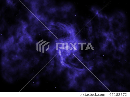 Star field in space and a nebulae. 65182872